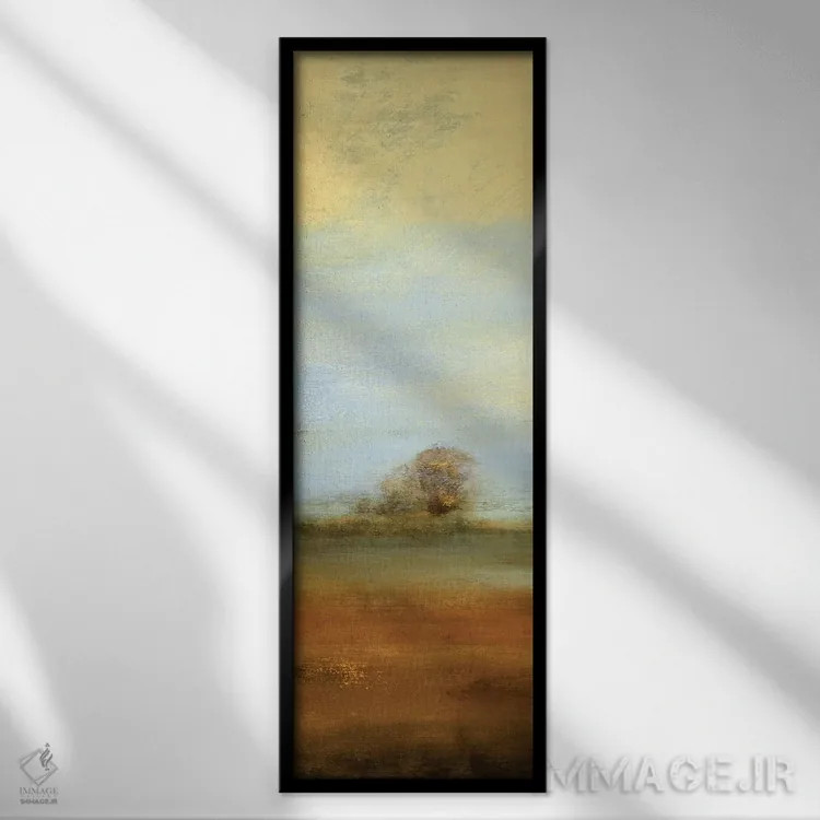 تابلو صحنه معاصر یک اثر لیزا ریجرز - نمای قابدار مشکی