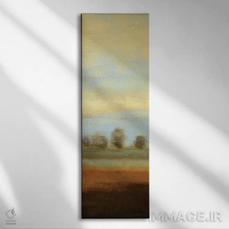 تابلو صحنه معاصر دو اثر لیزا ریجرز - نمای روبهرو روی دیوار