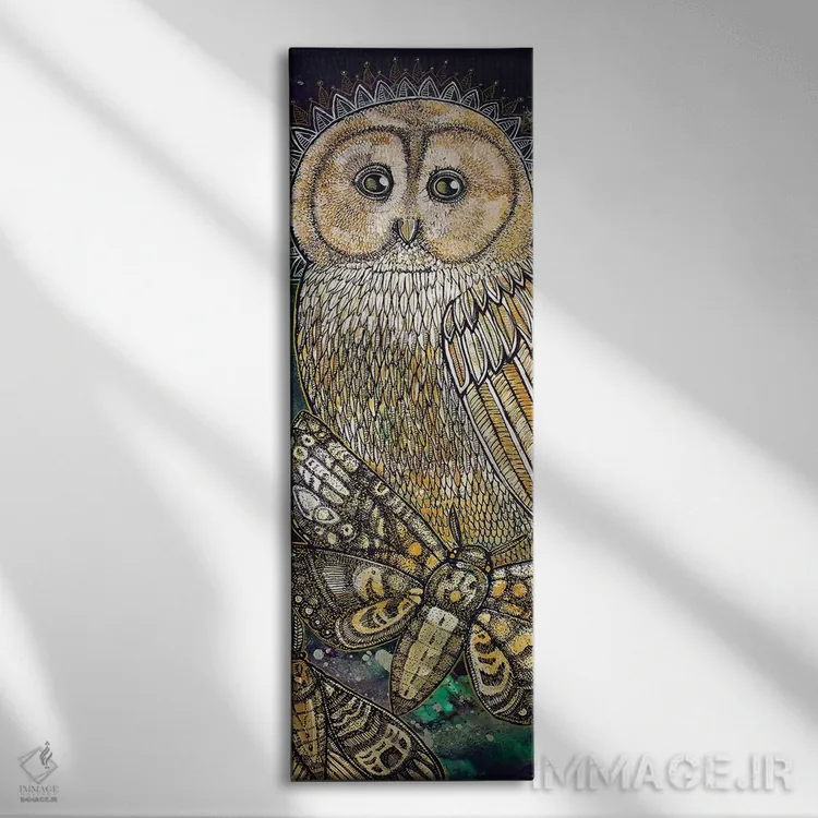 تابلو رویاهای شبانه اثر لینت شلی - نمای روبهرو روی دیوار