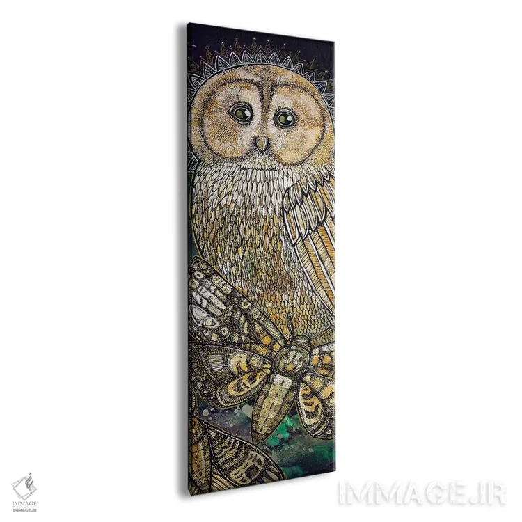 تابلو رویاهای شبانه اثر لینت شلی - نمای پرسپکتیو محصول