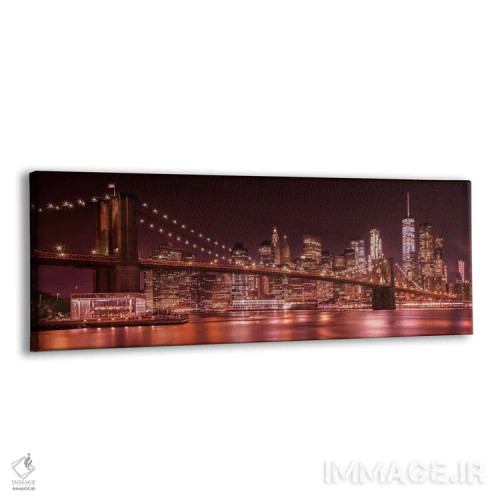 تابلو نمای پانورامای عصرگاهی نیویورک اثر ملانی ویولا - نمای پرسپکتیو محصول