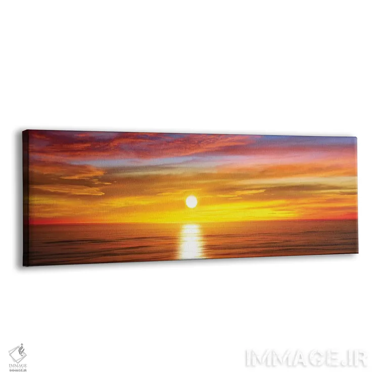 تابلو افق آفتابی ۴ اثر مگی اولسن - نمای پرسپکتیو محصول