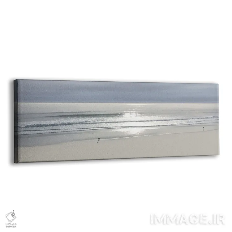 تابلو قدمزدن در ساحل ۱ اثر مگی اولسن - نمای پرسپکتیو محصول