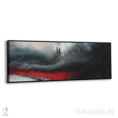 تابلو طوفان زمستانی اثر مایکل گلدزوایگ - نمای پرسپکتیو محصول
