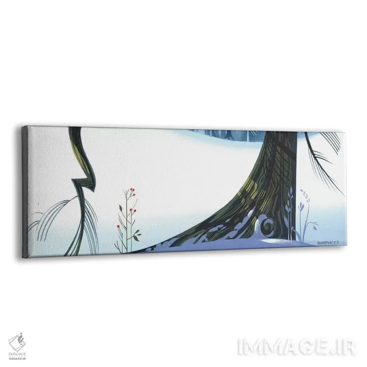 تابلو وقار زمستان اثر مایکل هامفریز - نمای پرسپکتیو محصول