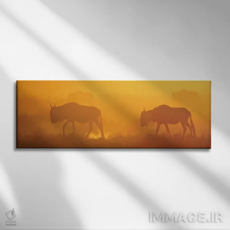 تابلو اثر میگل لاسا - نمای روبهرو روی دیوار