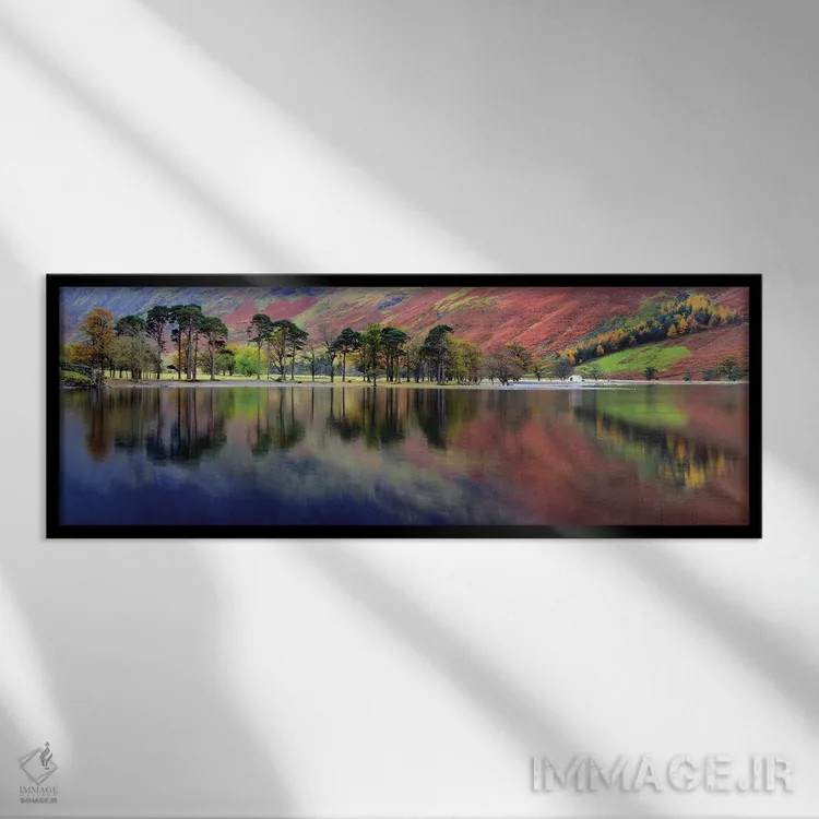 تابلو اثر میگل لاسا - نمای قابدار مشکی