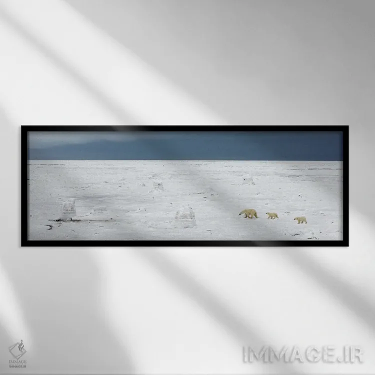 تابلو اثر میگل لاسا - نمای قابدار مشکی