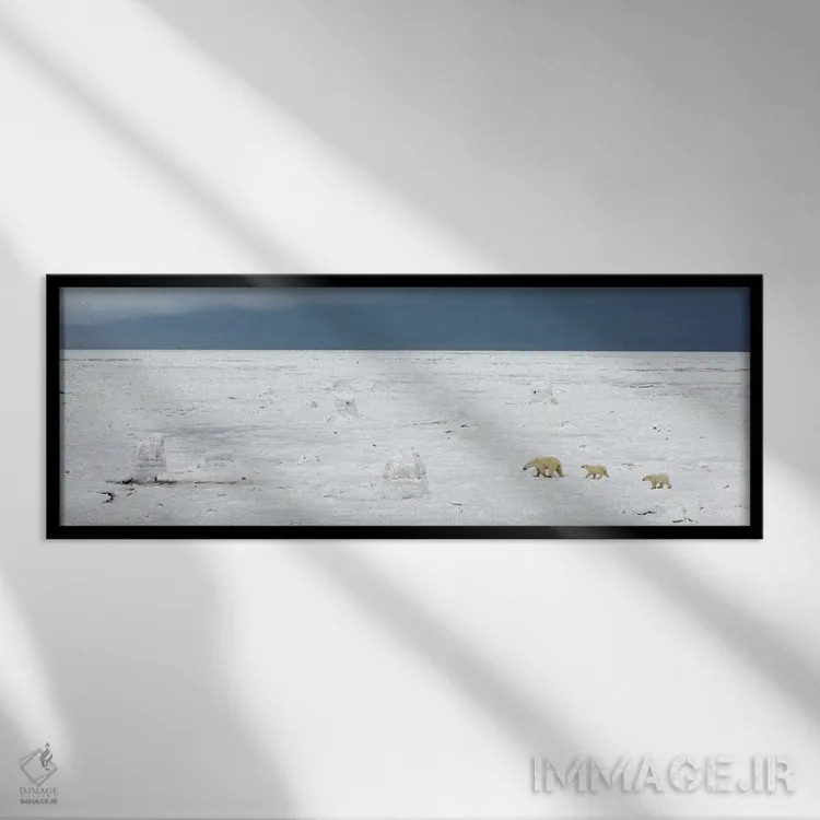 تابلو اثر میگل لاسا - نمای قابدار مشکی