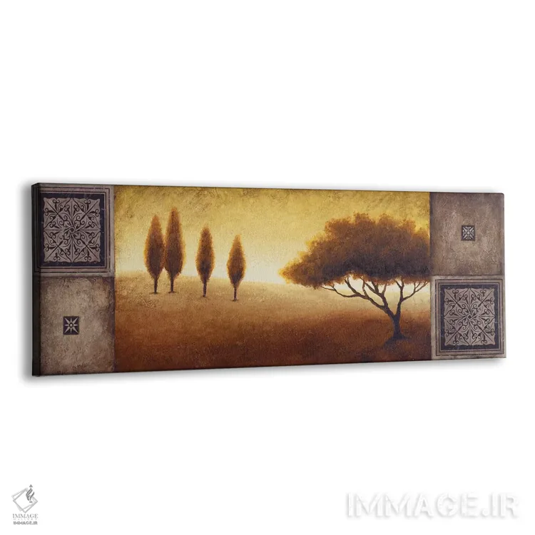 تابلو "افق گرم I" اثر مایکل مارکون - نمای پرسپکتیو محصول