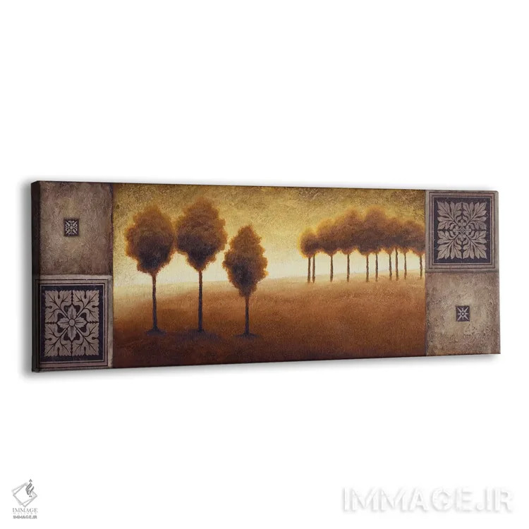 تابلو "افق گرم II" اثر مایکل مارکون - نمای پرسپکتیو محصول