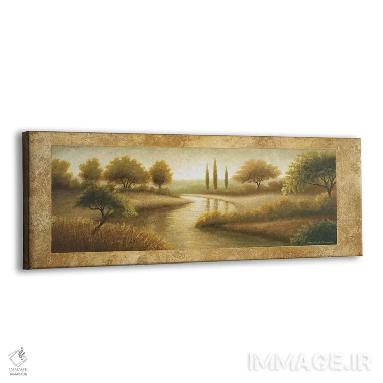 تابلو "راکفورد II" اثر مایکل مارکون - نمای پرسپکتیو محصول