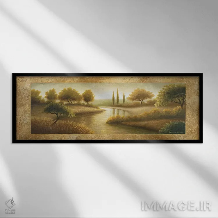 تابلو "راکفورد II" اثر مایکل مارکون - نمای قابدار مشکی