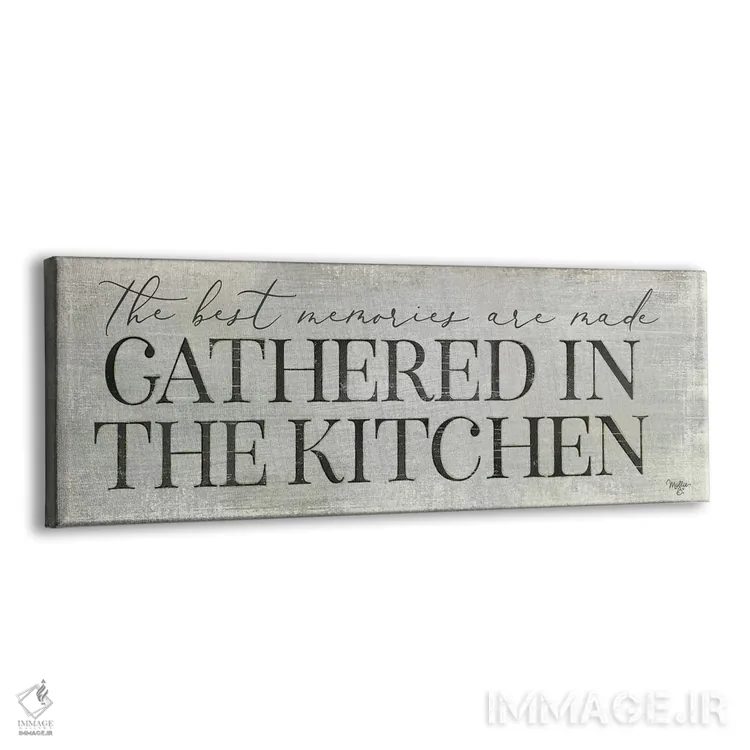 تابلو جمع شده در آشپزخانه اثر مالی بی. - نمای پرسپکتیو محصول