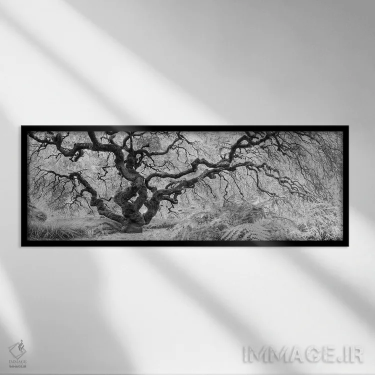 تابلو افرا کهن اثر موایسس لوی - نمای قابدار مشکی