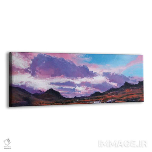 تابلو کویلینها یک (کوهستان اسکاتلند) اثر مایکل سول - نمای پرسپکتیو محصول