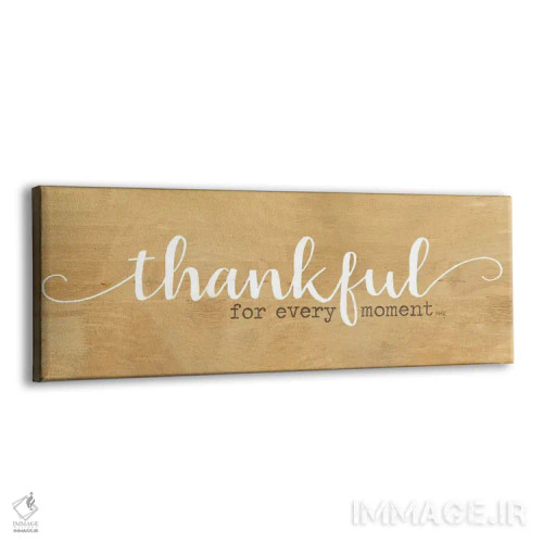 تابلو سپاسگزار اثر مارلا ری - نمای پرسپکتیو محصول