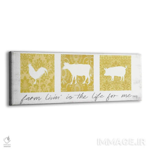 تابلو زندگی روستایی زندگی من است اثر مارلا ری - نمای پرسپکتیو محصول