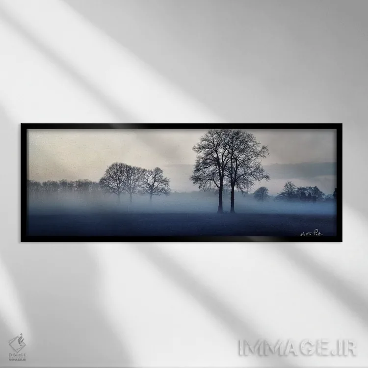 تابلو با هم اثر مارتین پودت - نمای قابدار مشکی