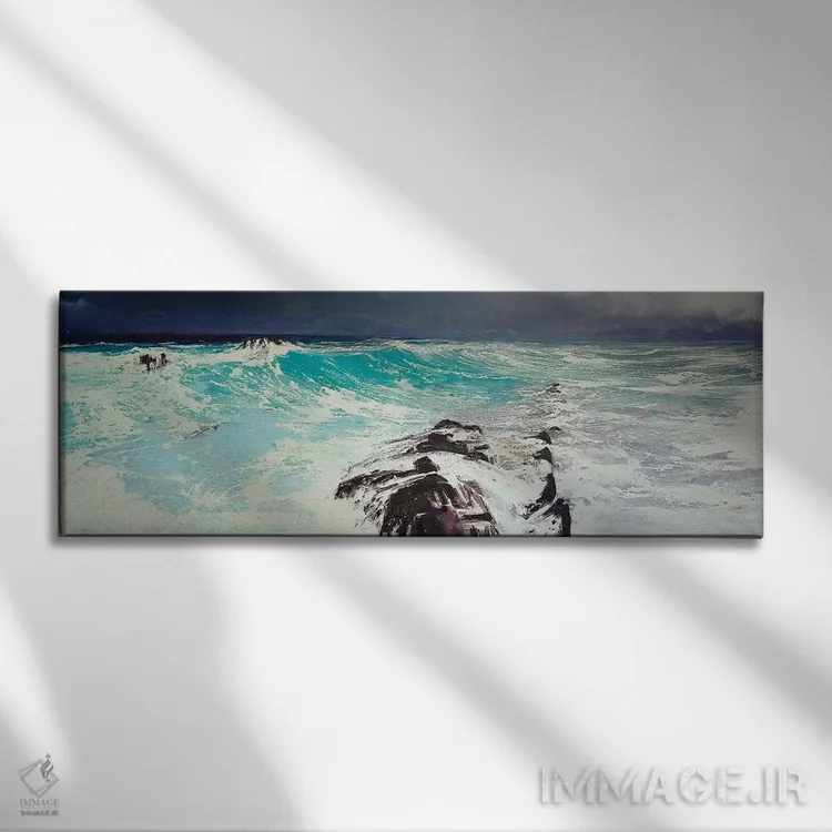 تابلو West,کیپ آنتیب، غربی اثر مایکل سول - نمای روبهرو روی دیوار