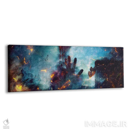 تابلو میان زندگی و مرگ اثر ماریو سانچز نوادو - نمای پرسپکتیو محصول