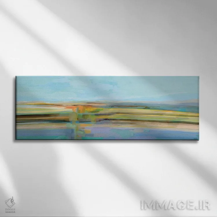 تابلو خیالی II اثر مایکل تینهارا - نمای روبهرو روی دیوار