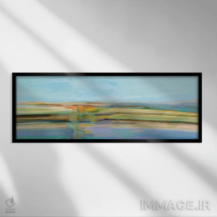 تابلو خیالی II اثر مایکل تینهارا - نمای قابدار مشکی