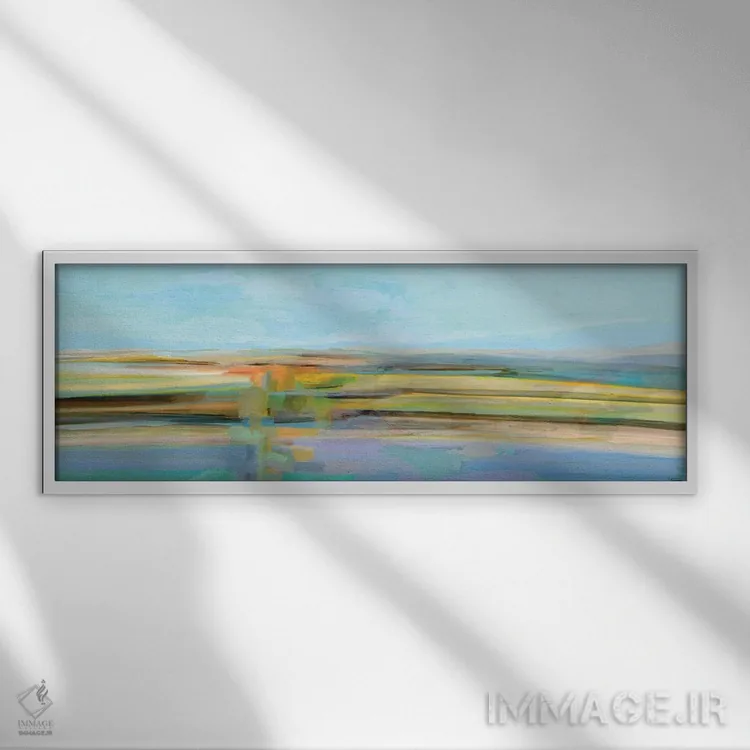 تابلو خیالی II اثر مایکل تینهارا - نمای قابدار سفید