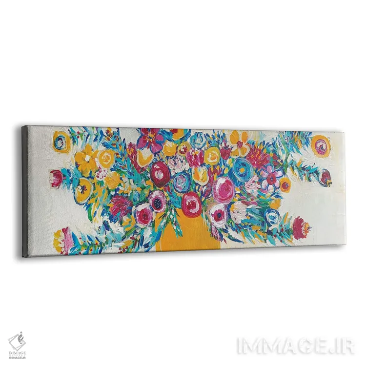 تابلو شکوفههای بهاری اثر ملانی سانشاین آندروود - نمای پرسپکتیو محصول