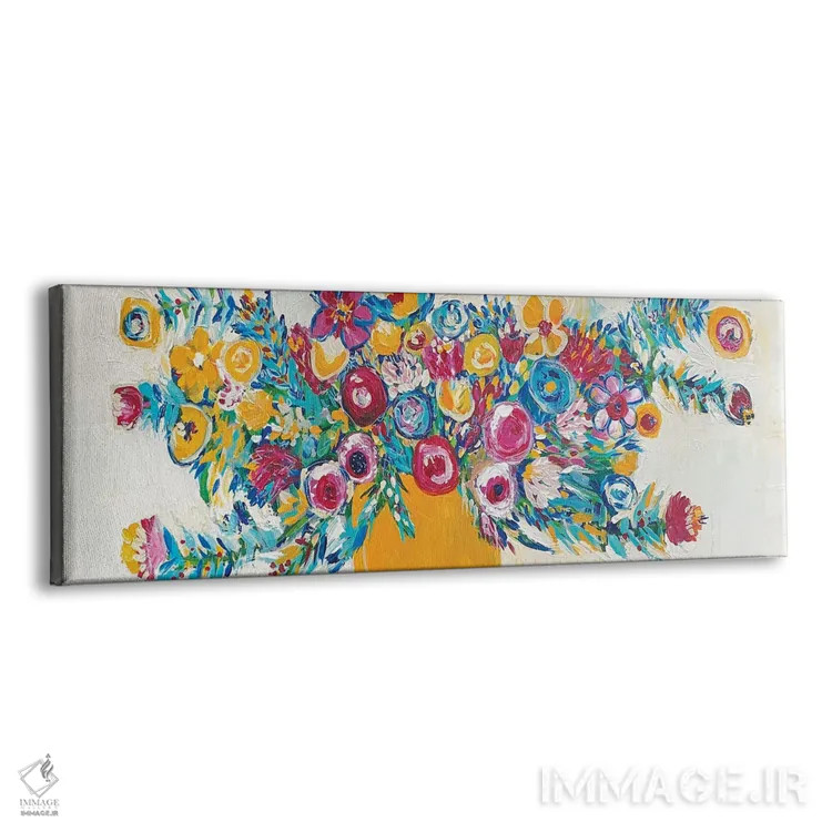 تابلو شکوفههای بهاری اثر ملانی سانشاین آندروود - نمای پرسپکتیو محصول