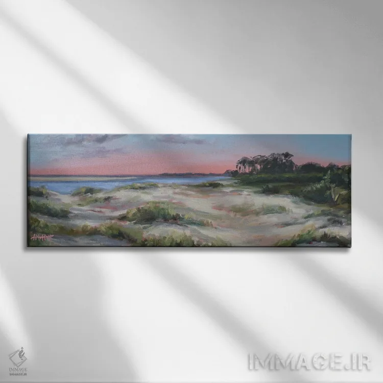 تابلو جزیره بی پوینت اثر آپریل موفات - نمای روبهرو روی دیوار