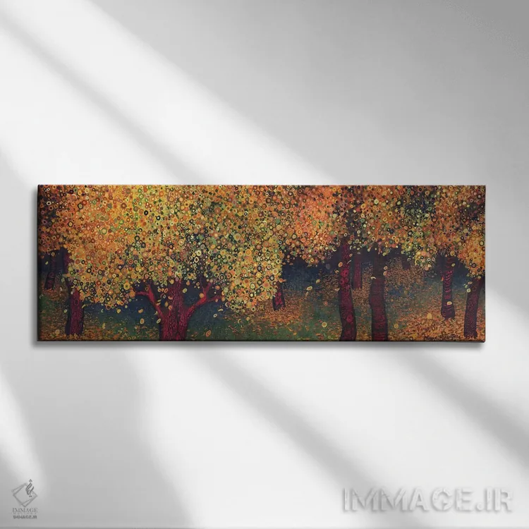 تابلو زفیر (نسیم ملایم) اثر مگی واندواله - نمای روبهرو روی دیوار