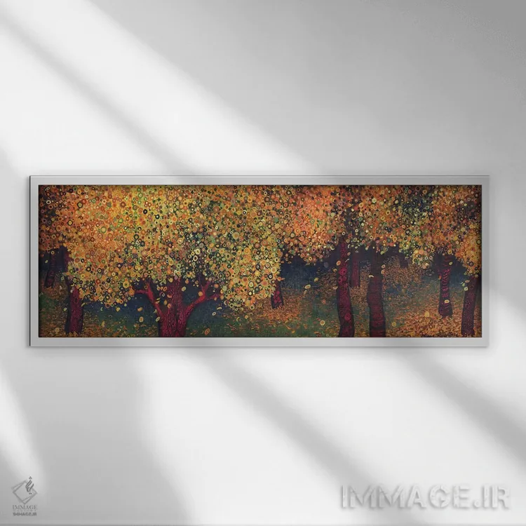 تابلو زفیر (نسیم ملایم) اثر مگی واندواله - نمای قابدار سفید