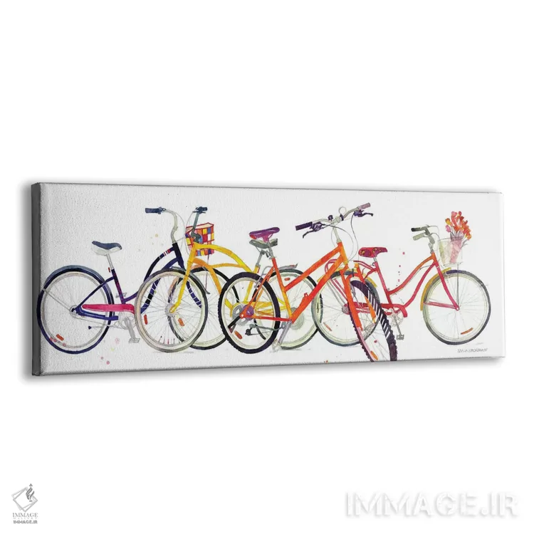 تابلو دوچرخهها II اثر ماجا ورونسکا - نمای پرسپکتیو محصول