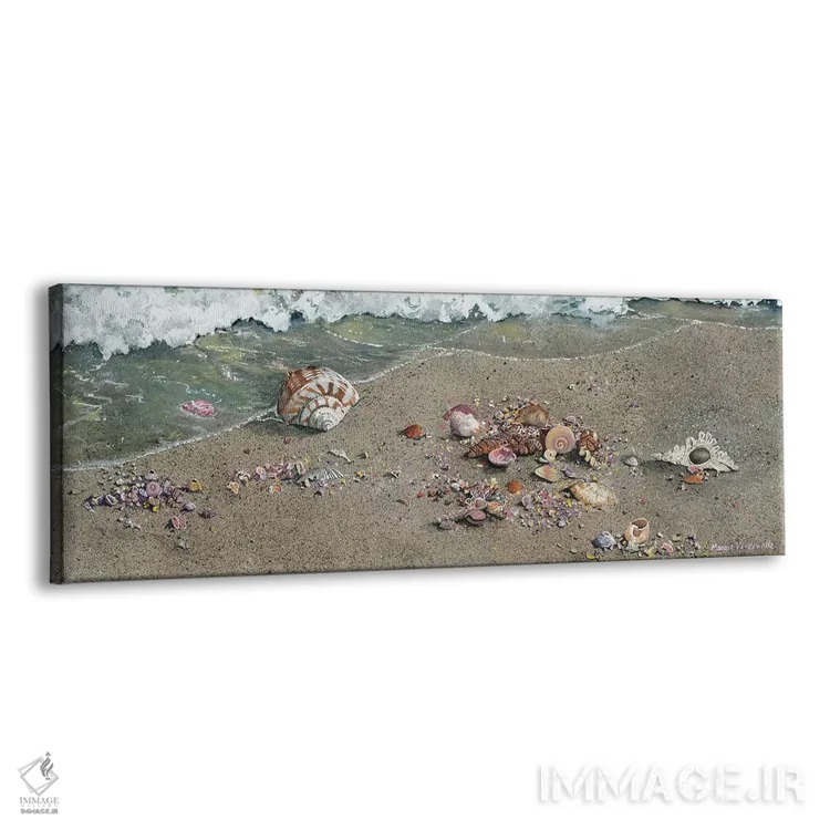 تابلو خاکاره یا ضایعات اثر مگی واندواله - نمای پرسپکتیو محصول