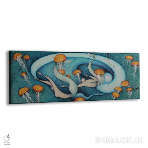 تابلو بازی در مغاک اثر ماسیمو ویتوریوسی - نمای پرسپکتیو محصول