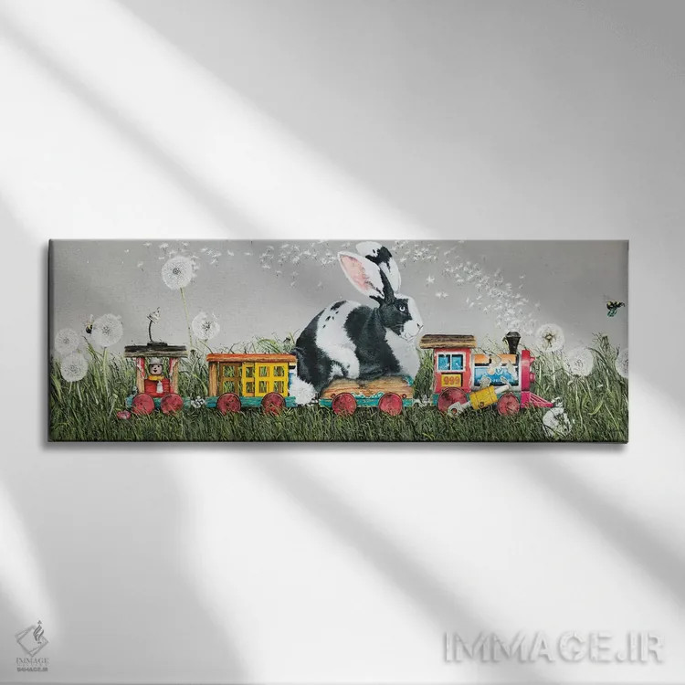 تابلو رانندگی تفریحی (معمولاً با هیجان و گاهی غیرمجاز) اثر مگی واندواله - نمای روبهرو روی دیوار