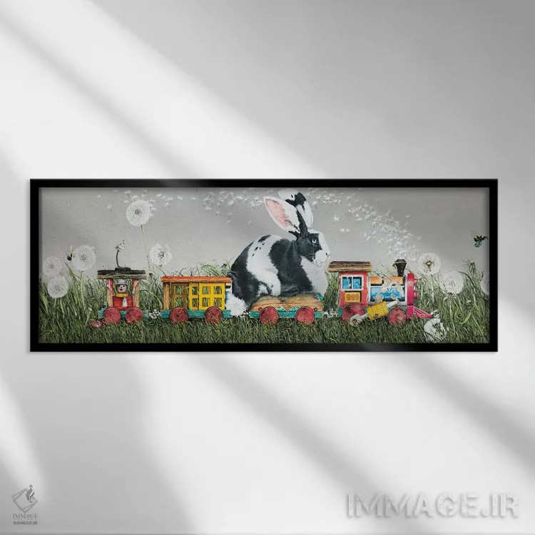 تابلو رانندگی تفریحی (معمولاً با هیجان و گاهی غیرمجاز) اثر مگی واندواله - نمای قابدار مشکی