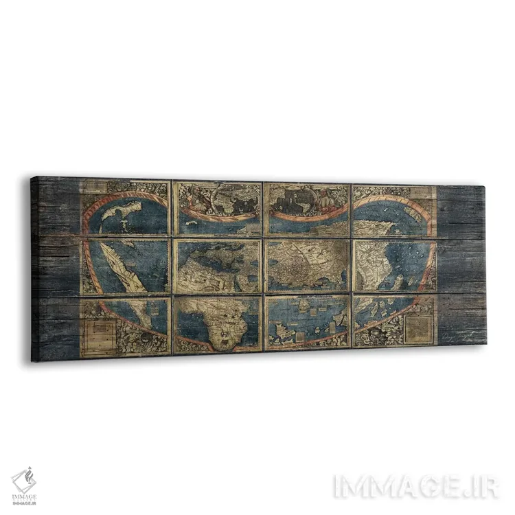 تابلو دنیای قدیم پانوراما اثر دیهگو تیریگال - نمای پرسپکتیو محصول