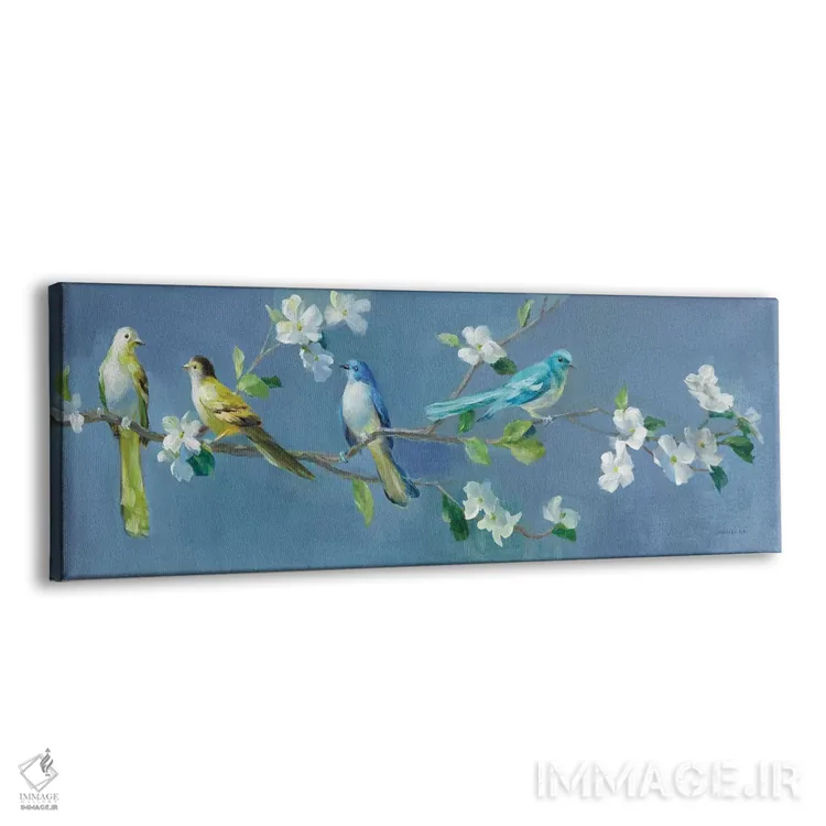 تابلو بهار در محله یک اثر دانهوی نای - نمای پرسپکتیو محصول