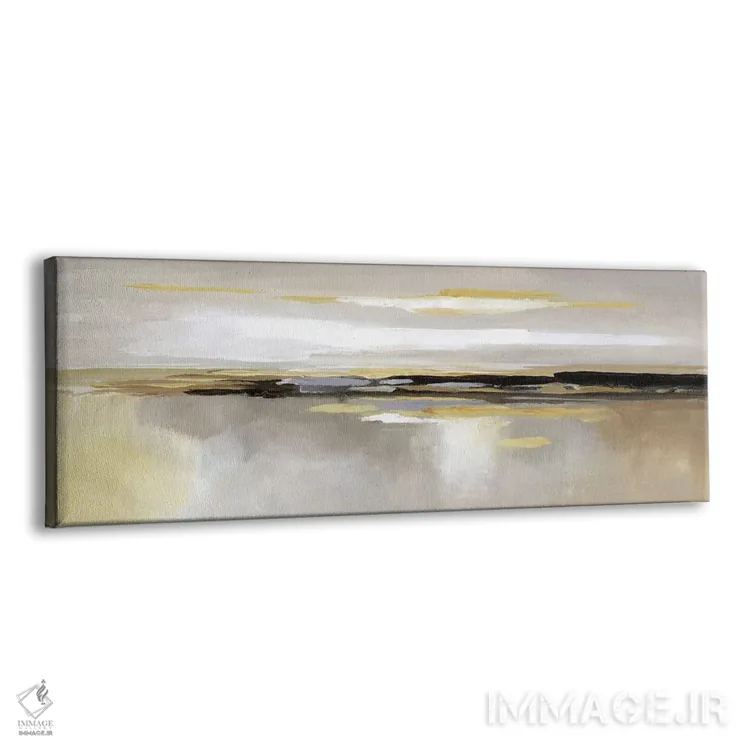 تابلو لبه نقرهای (امید در دل دشواری) اثر نان - نمای پرسپکتیو محصول