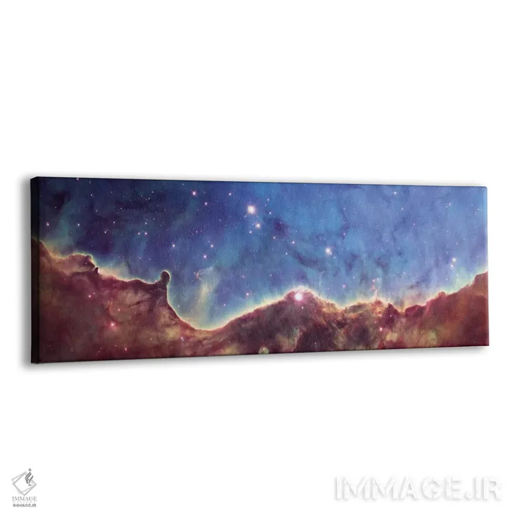 تابلو چشمانداز کیهانی، NGC 3324، گوشه شمالغربی NGC 3372 (سحابی کارینا) (تصویر ۱۰ سالگی پروژه میراث هابل) اثر ناسا (آژانس فضایی آمریکا) - نمای پرسپکتیو محصول