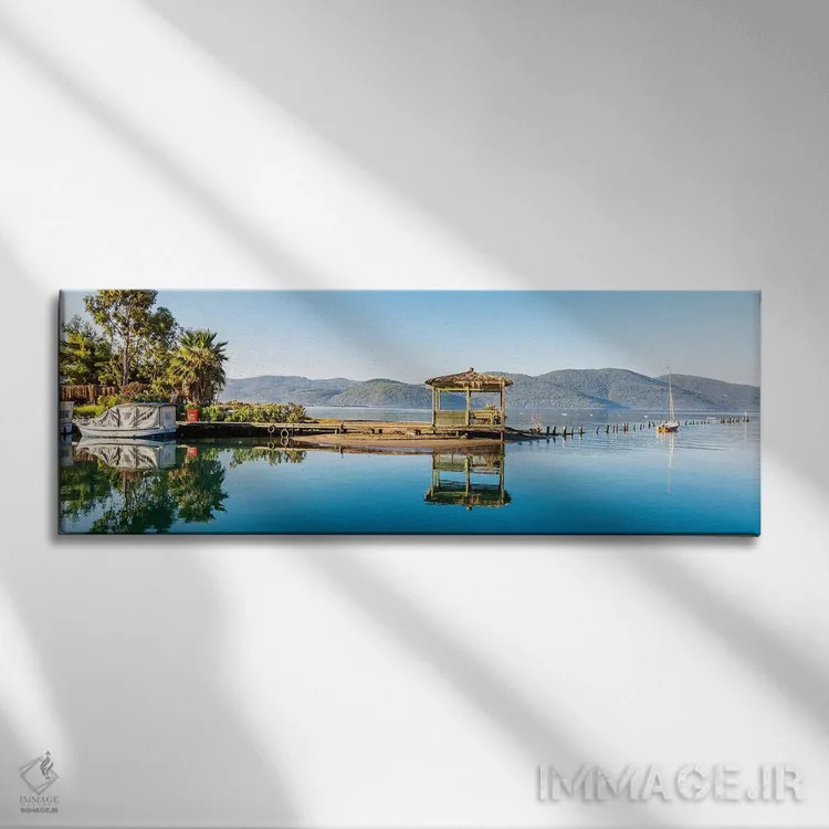 تابلو Turkey IV,آکیاکا، ترکیه IV اثر نجدت دوزن - نمای روبهرو روی دیوار