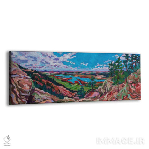 تابلو صخره آرتور در هورستووت کلرادو اثر هدر نَگی - نمای پرسپکتیو محصول