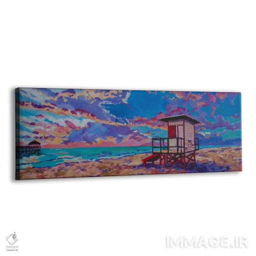 تابلو اولین نگهبانی (یا بیداری) اثر هدر نَگی - نمای پرسپکتیو محصول
