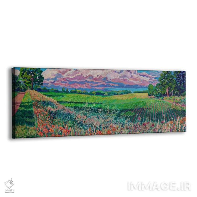 تابلو نما و گستره قلب سرزمین (نواحی مرکزی) اثر هدر نَگی - نمای پرسپکتیو محصول