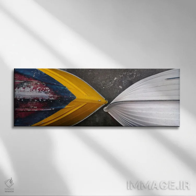 تابلو Tellaro, Italy,کشتی به کشتی، تلارو، ایتالیا اثر جیم نیلسن - نمای روبهرو روی دیوار