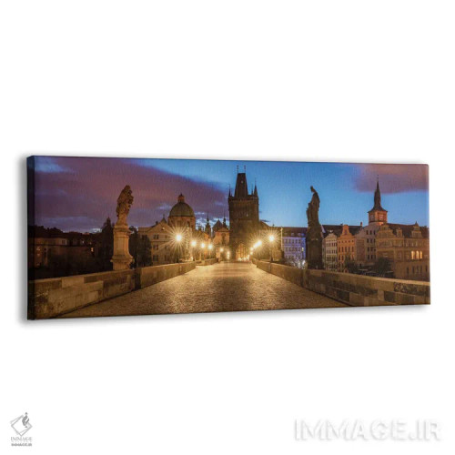 تابلو Prague, Czech Republic,پل چارلز، پراگ، جمهوری چک اثر جیم نیلسن - نمای پرسپکتیو محصول