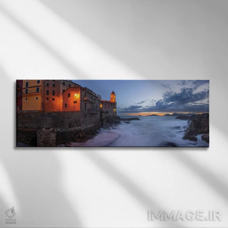 تابلو Tellaro, Italy,مد بالا، تلارو، ایتالیا اثر جیم نیلسن - نمای روبهرو روی دیوار