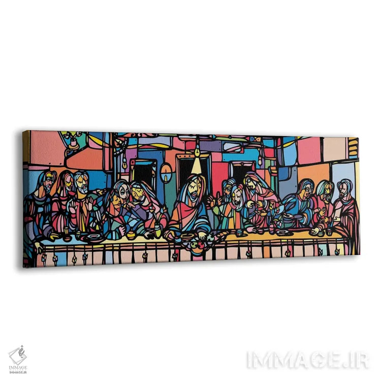 تابلو شام آخر اثر نینهول - نمای پرسپکتیو محصول